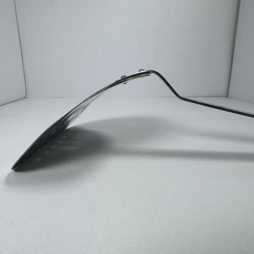 Vintage Vernco Stainless Steel Slotted Spatula Serrated Edge Wood Handle Japan